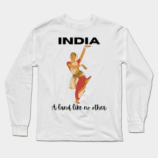 I Love India Long Sleeve T-Shirt